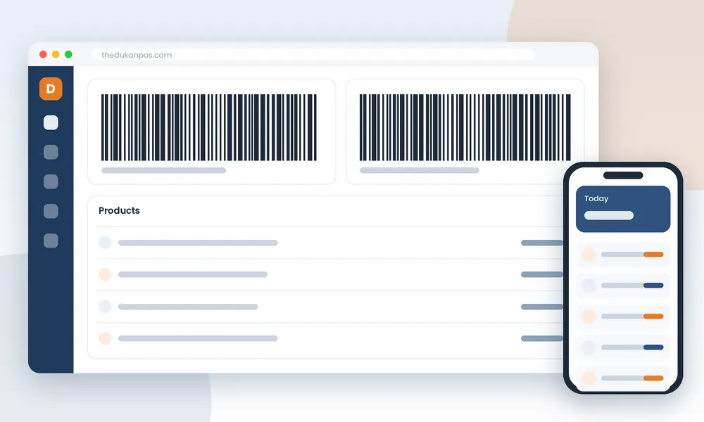 Garments billing software with barcode labels